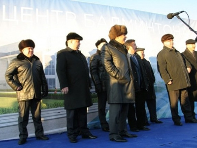 Закладка первого камня центра бадминтона