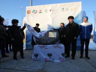 Закладка первого камня центра бадминтона