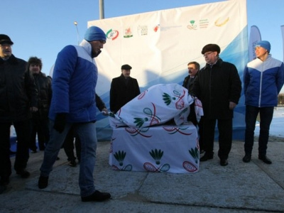 Закладка первого камня центра бадминтона