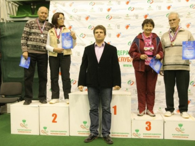 Чемпионат России по бадминтону среди ветеранов 2012