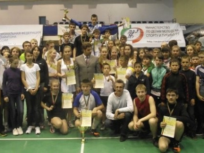 Финал первенства Республики Татарстан по бадминтону 201...