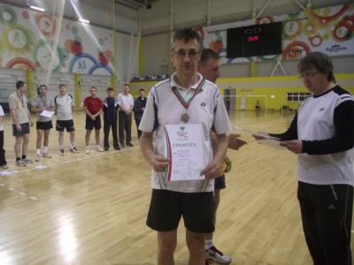Первый чемпионат Республики Татарстан по бадминтону сре...