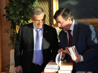 Встреча Президента РТ Р.Н.Минниханова с руководителем А...