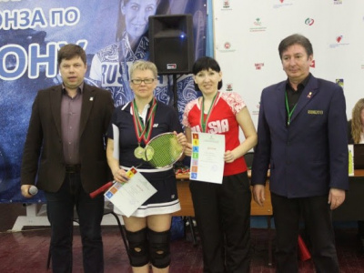 Чемпионат РТ по бадминтону среди ветеранов