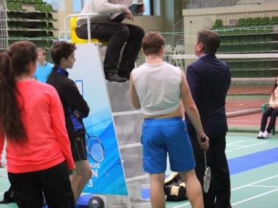 Чемпионат РТ по бадминтону 2014 - парный и смешанный ра...