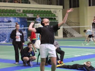 Чемпионат РТ по бадминтону 2014 - парный и смешанный ра...