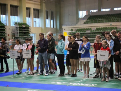 Чемпионат Республики Татарстан по бадминтону 2014 - оди...