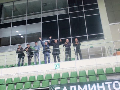 Соревнования по бадминтону в рамках Спартакиады Госслуж...