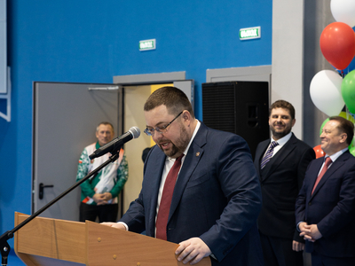 2 февраля 2024 - открытие Центра бадминтона в Алексеевском районе Татарстана