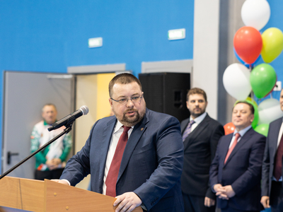2 февраля 2024 - открытие Центра бадминтона в Алексеевском районе Татарстана