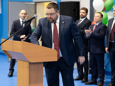 2 февраля 2024 - открытие Центра бадминтона в Алексеевском районе Татарстана