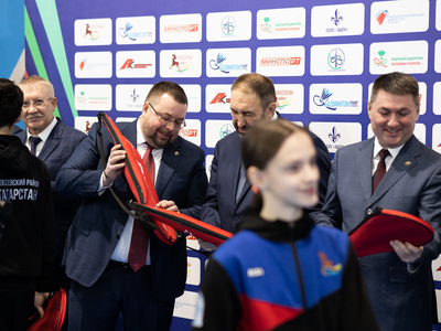 2 февраля 2024 - открытие Центра бадминтона в Алексеевском районе Татарстана