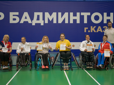 12-15 марта 2024 Всероссийские соревнования по парабадминтону