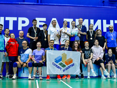 Турнир по бадминтону "Чемпионы нашего двора 2024" в рамках Спартакиады среди жителей жилых комплексов и дворов города Казани