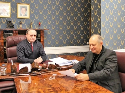 Демидов А.И. и Антропов А.М. обсудили проведение Чемпионата России по бадминтону в Казани